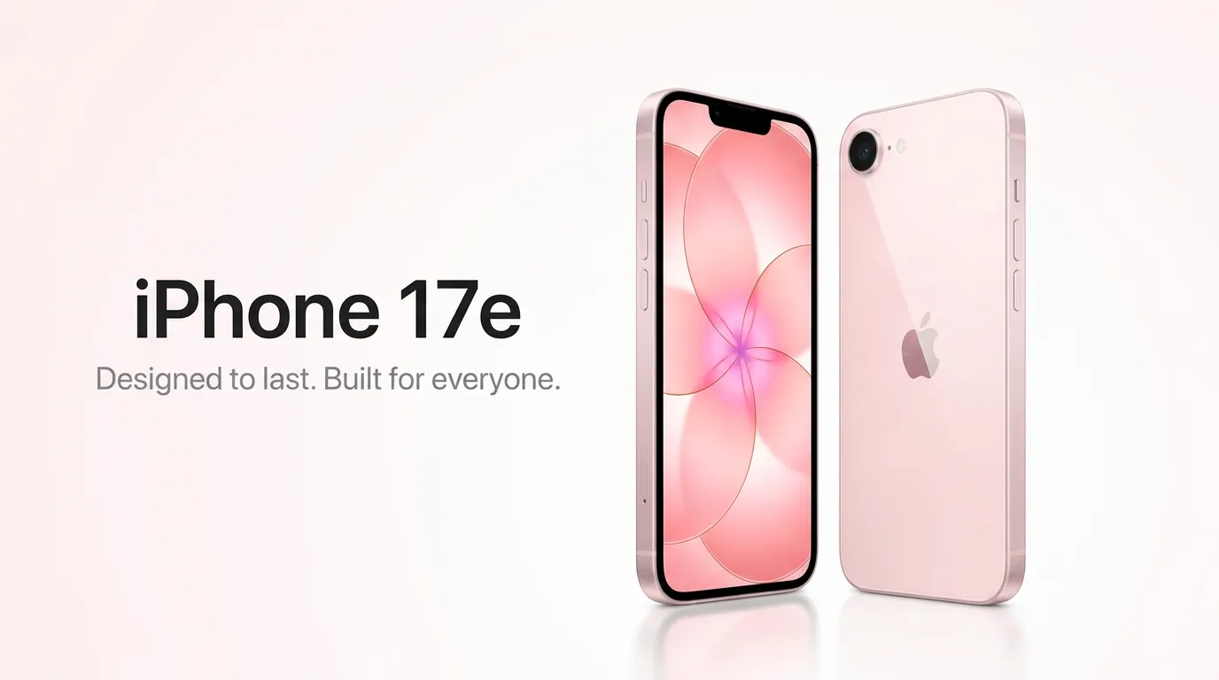 iPhone 17e Design Notch and Back